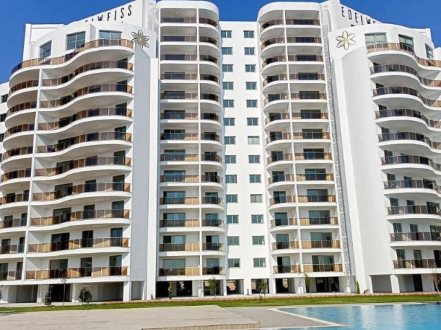2+1 Apartment with Pool View for Sale in Iskele Long Beach Edelweiss