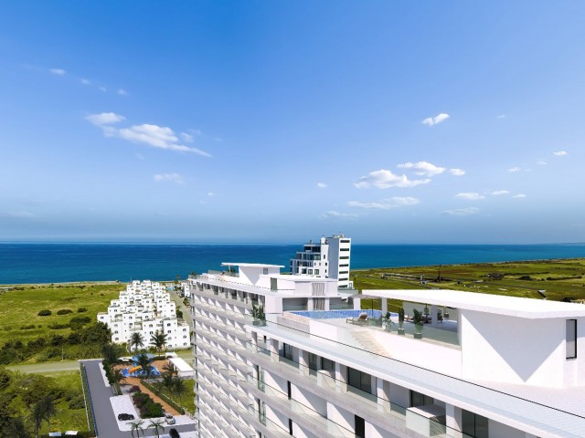 🌟 AFFORDABLE AND MODERN APARTMENTS WITH DIRECT BEACH ACCESS IN NORTHERN CYPRUS, GAZIVEREN! 🌟