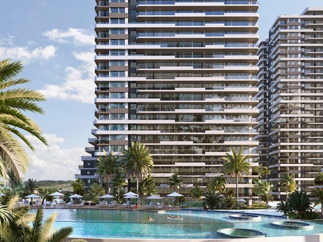 🌟 Новые апартаменты с инвестиционными возможностями на песчаном побережье Лонг-Бич, Северный Кипр 🌟