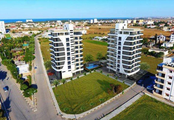 Verkauf einer neuen und geräumigen 2+1 Wohnung in Yenibogazici.