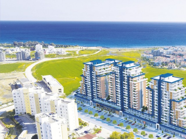 İskele'de yeni Riverside Life kompleksinde satılık stüdyo