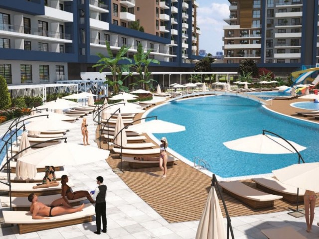 İskele'de yeni Riverside Life kompleksinde satılık stüdyo