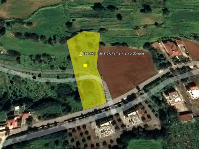 Turkish Head Land for Sale in Esenköy, İskele/Karpaz Region