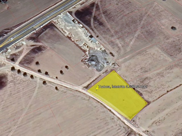 2.5 acres of LAND FOR SALE in Tuzluca, İskele