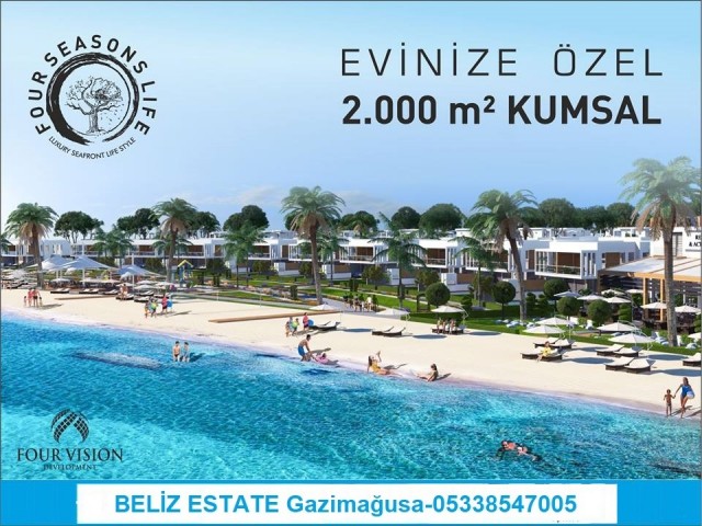 A CAR GIFT FOR EVERYONE WHO BUYS A HOUSE.. 1+1 APARTMENTS FOR SALE IN OUR BEACHFRONT PROJECT HABIBE ÇETIN 05338547005 ** 