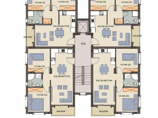 Gazimağusa da yeni projede faiz yok,tapu hazır,72 ay vade İmkanıyla  satılık 2+1  daireler habibe Çetin 05338547005