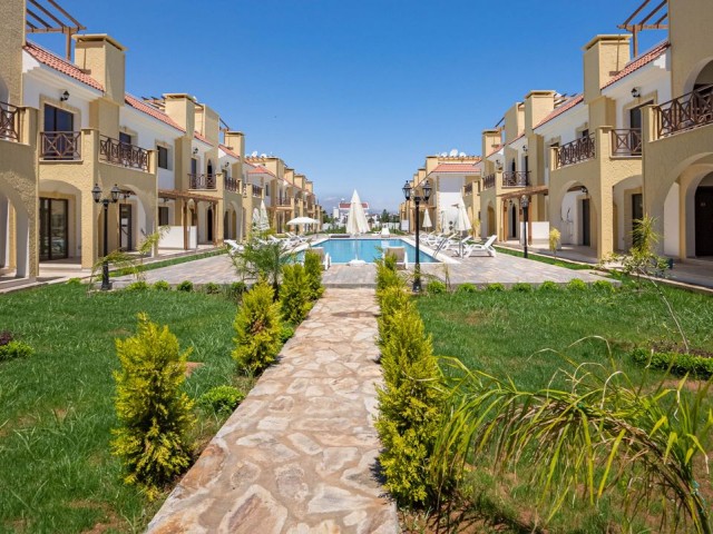 Apartments for Sale with a Pool in Famagusta Yenibogaz Habibe Cetin 05338547005 ** 