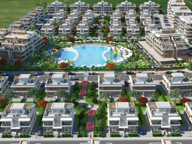 Address of Peace and Happiness 1 + 1 Apartments for Sale in a Magnificent Project on Iskele Longbeach Habibe Çetin +905338547005 ** 