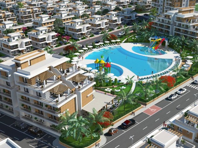 Address of Peace and Happiness 1 + 1 Apartments for Sale in a Magnificent Project on Iskele Longbeach Habibe Çetin +905338547005 ** 