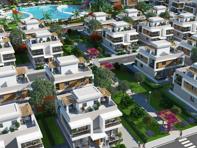 Квартиры 2 + 1 на продажу в великолепном проекте в Искеле Лонгбич, Северный Кипр Хабибе Четин +905338547005 ** 