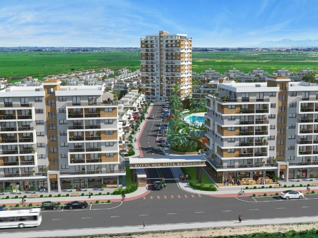 Kuzey Kıbrıs İskele Longbeach'te Muhteşem Projede Satılık 2+1 Daireler Habibe Çetin +905338547005