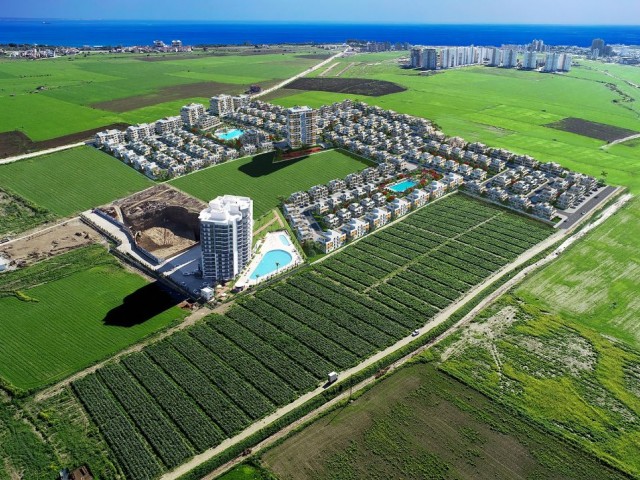 2+1 Wohnungen zum Verkauf in Nordzypern Pier Longbeach Te spektakuläres Projekt Habibe Cetin + 905338547005 ** 