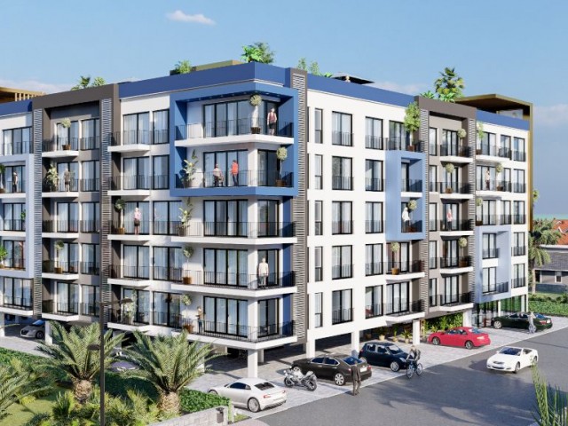 2 + 1 Wohnungen zum Verkauf in einem Projekt mit herrlichem Meerblick in Nordzypern Pier Longbeach - Habibe Cetin + 905338547005 ** 