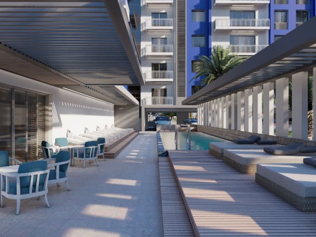 Kuzey Kıbrıs İskele Longbeach'te Muhteşem Deniz Manzaralı Projede Satılık 2+1 Daireler- Habibe Çetin +905338547005