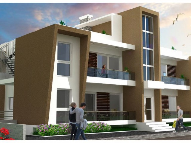 Enjoy the villa in your apartment! 3 +1 Apartments for Sale with garden and terrace options Habibe Cetin 05338547005 ** 