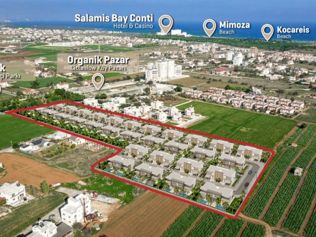 Villa For Sale in Yeni Boğaziçi, Famagusta