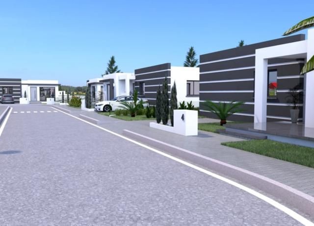 Campaign!!!Take a Step into a Detached Life in the Yenibogazici District of Famagusta, 3 + 1 Detached Houses for Sale in the Last 1 Habibe Cetin 05338547005 ** 