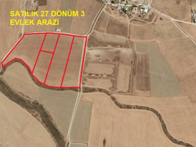 Land for Sale in the Mutluyaka District of Famagusta Habibe Cetin 05338547005 ** 