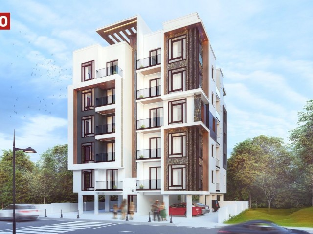 Gazimağusa Çanakkale Bölgesinde Yeni projede Satılık 2+1 Daireler Habibe Çetin 05338547005