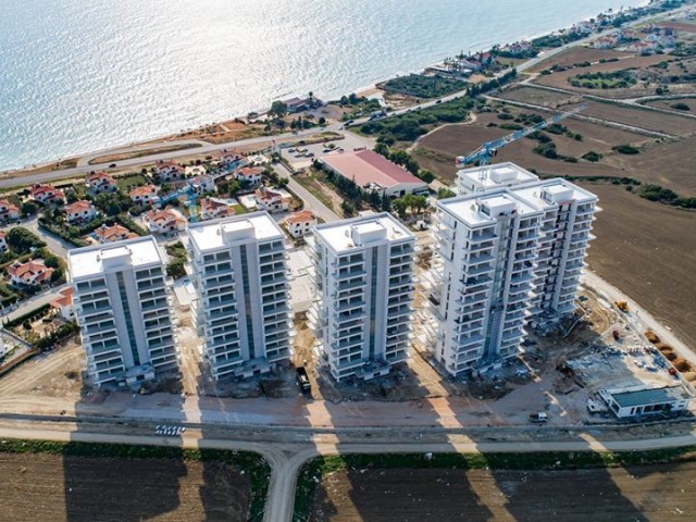 1+0 Wohnung in der Nähe des Meeres zu erschwinglichen Preisen bereit für die Lieferung am Pier Habibe Cetin 05338547005 ** 