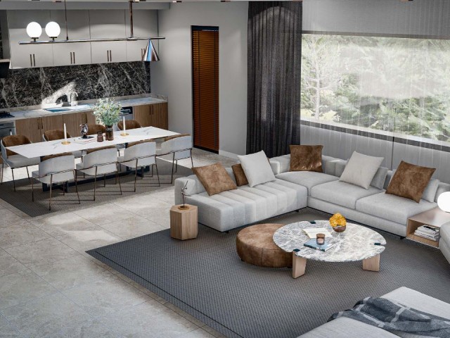 3+1 und 4+1 Duplex Luxusvillen zum Verkauf in Majestic Elite Projekt in Famagusta Neuland zu Preisen ab 180000 STG ** 