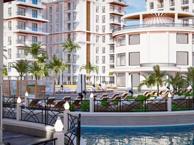 Famagusta Pier is the First Launch in the Longbeach Area, Private Luxury Rent-Guaranteed 1+1 Apartments HURRY UP AND DON'T MISS THE LAUNCH! 05338547005 ** 