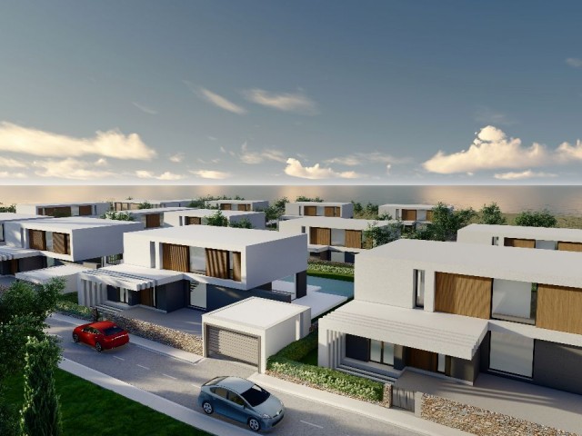 Kyrenia Chatalköy deultra Luxus villa Projekt 4 + 1 Habibe Cetin 05338547005 ** 