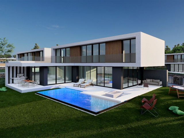 Kyrenia Çatalköy deultra luxury villa project 4+1 Habibe ÇETIN 05338547005 ** 