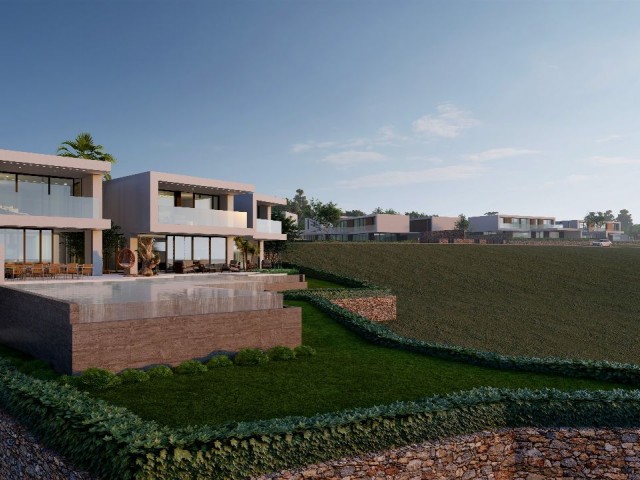 Ultra Luxus villa Projekt in Kyrenia Chatalköy 5 + 1 Habibe Cetin 05338547005 ** 