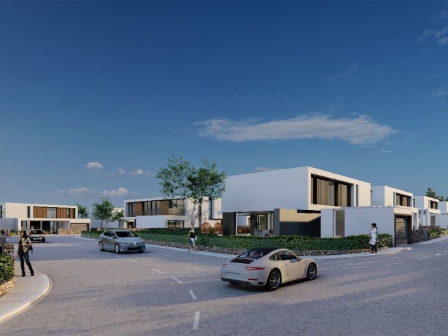 Ultra Luxus villa Projekt in Kyrenia Chatalköy 5 + 1 Habibe Cetin 05338547005 ** 