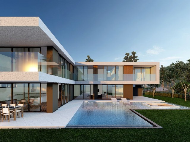 Kyrenia Chatalköy deultra Luxus villa Projekt 4 + 1 Ayse JUNKES05488547006 ** 