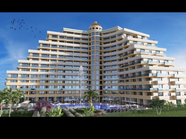 Iskele Loungbeach area 200m from the sea with launch prices HABIBE ÇETİN 05338547005