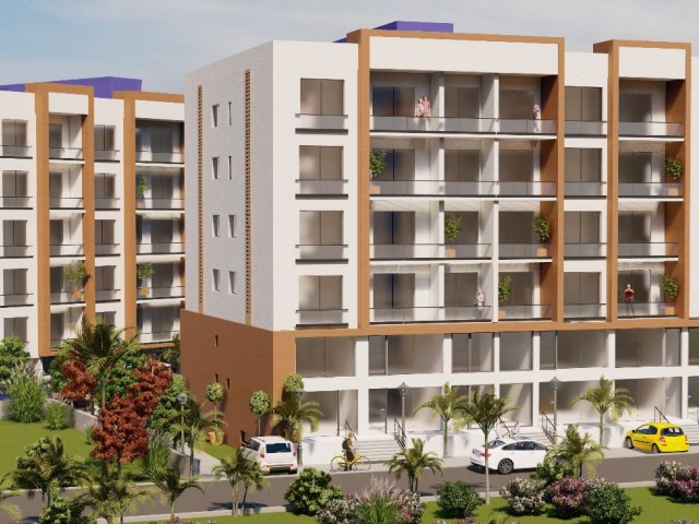 Investitionsmöglichkeit 2+1 Wohnung zum Verkauf in einem Komplex mit Startpool, eine Premiere in der Region Famagusta Çanakkale, HABİBE ÇETİN 05488547005