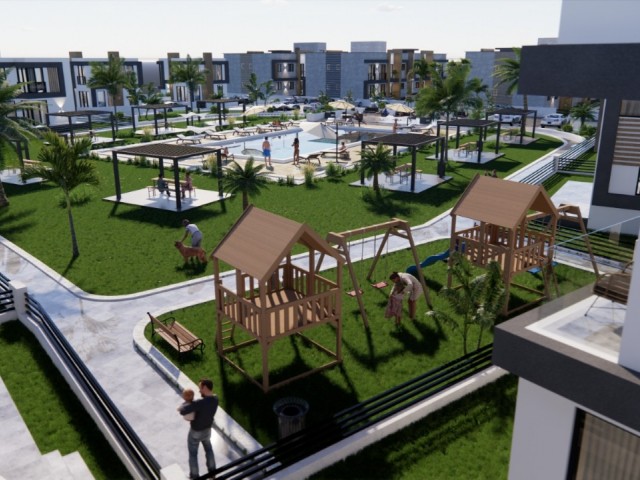 2+2 Villa zum Verkauf aus dem Projekt in Iskele Bogaz, nur 5 Minuten vom Long Beach Habibe ÇETİN 05488547005 entfernt