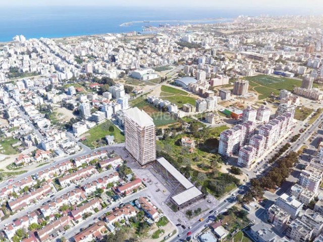 LUXURY RESIDENCE APARTMENTS FOR SALE IN THE VERY HEART OF FAMAGUSTA, CLOSE TO THE FIRST AND ONLY STARS OF THE ISLAND INFORMATION: HABIBE CETIN 05338547005 ** 