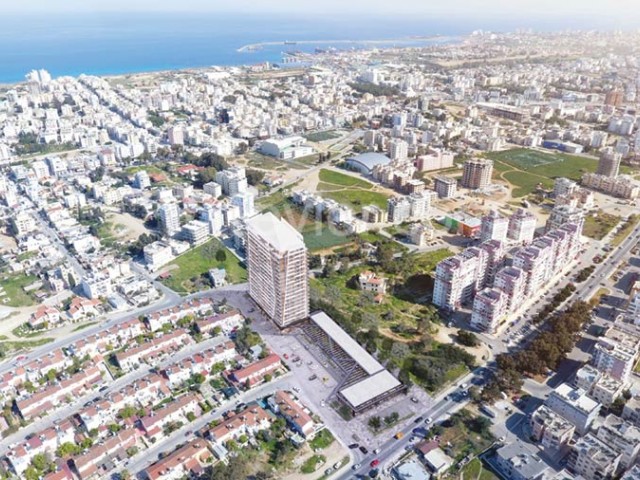 LUXURY RESIDENCE APARTMENTS FOR SALE IN THE VERY HEART OF FAMAGUSTA, CLOSE TO THE FIRST AND ONLY STARS OF THE ISLAND INFORMATION: HABIBE CETIN 05338547005 ** 