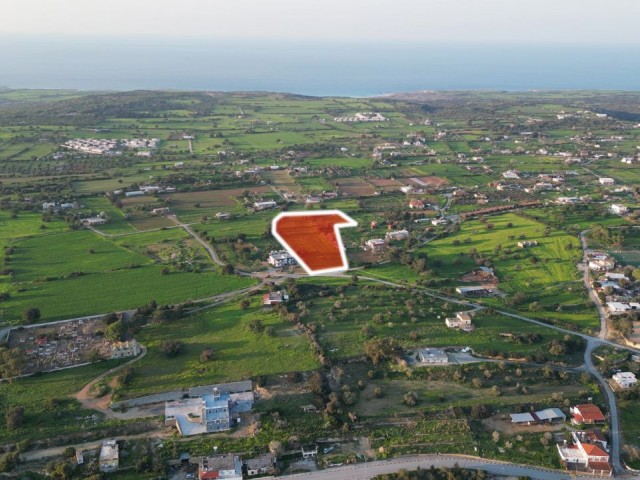 Sea View Lands in a Central Location Starting from £70,000: Discover in Dipkarpaz!