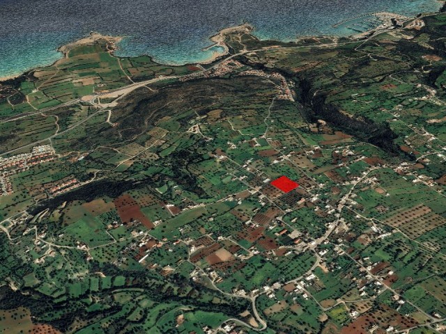 Sipahide Land with Bird's Eye View Zoned Land Price is £60000 per acre!