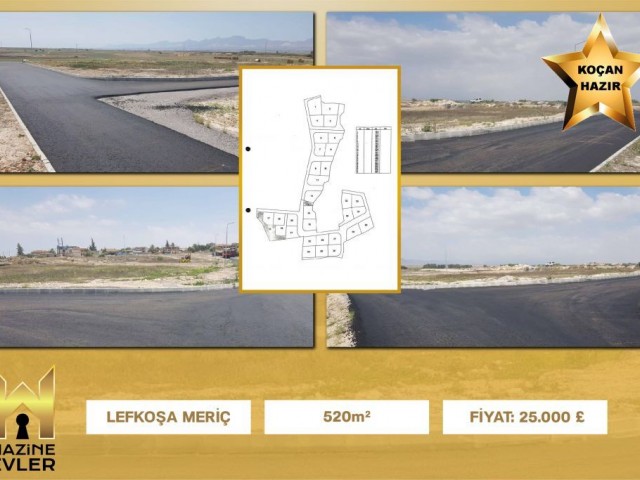 Residential Zoned Plot For Sale in Meriç, Nicosia