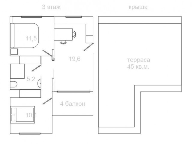 Wohnung zum Verkauf 2+1, Lapta