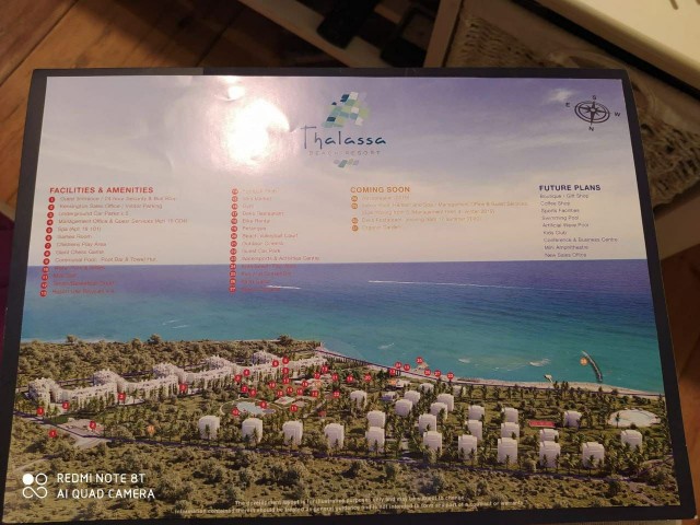 Satılık 1+1 Thalassa Beach Resort (Bafra Bölgesi)