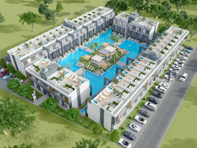 DENİZE 500 METRE MESAFEDE LA JOYA 1+1 DAİRE