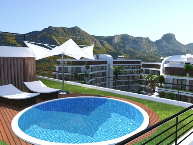 2+1 flats for sale in Kyrenia center