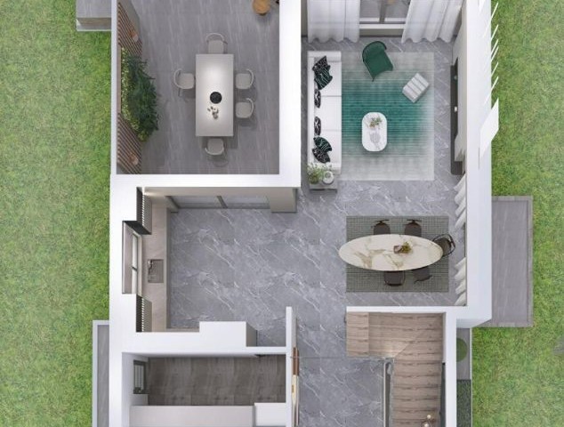 4+1 Premium-Duplex-Villa, - Ozanköy, Kyrenia