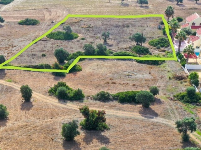 Field with sea view in Kumyalı