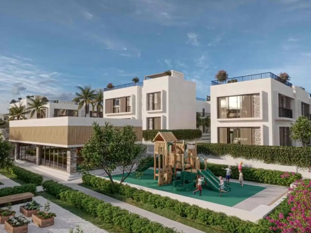 Girne Alsancak Milli Parkı'na Komşu Benzersiz Bir Akdeniz Projesi! 2+1 - 3+1 - 4+1 Penthouse ve Villa Seçenekleri