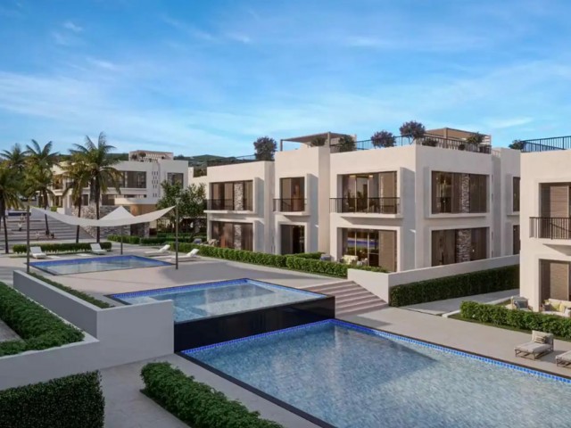 Girne Alsancak Milli Parkı'na Komşu Benzersiz Bir Akdeniz Projesi! 2+1 - 3+1 - 4+1 Penthouse ve Villa Seçenekleri