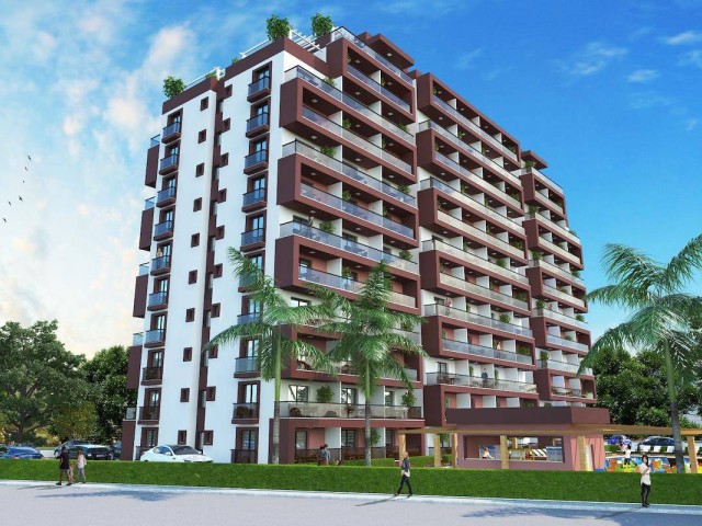 Flat For Sale in Long Beach, Iskele