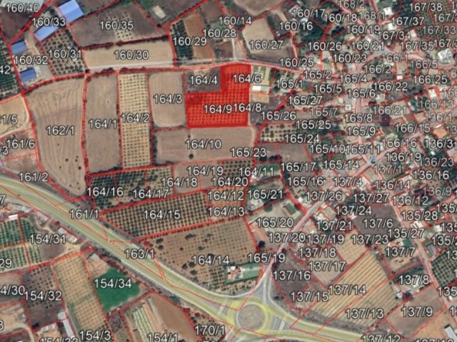 Plot zoned for 96 residences in Güzelyurt Güneşköy