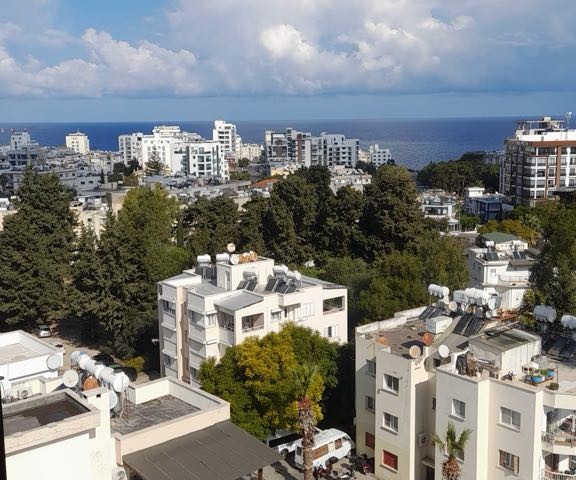 1+1 Flat with Sea View for Daily Rent in Kyrenia Center